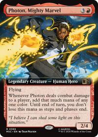 Photon, Mighty Marvel (Extended Art), Commander: Marvel Super Heroes