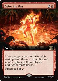 Seize the Day (Extended Art), Commander: Marvel Super Heroes