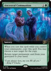 Ancestral Communion (Extended Art), Commander: Marvel Super Heroes