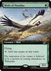 Birds of Paradise (Extended Art), Commander: Marvel Super Heroes
