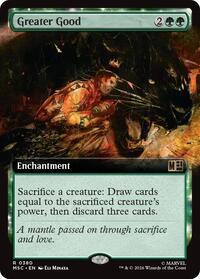 Greater Good (Extended Art), Commander: Marvel Super Heroes