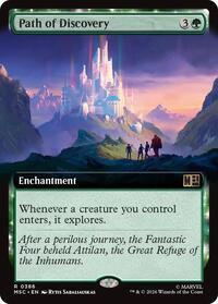 Path of Discovery (Extended Art), Commander: Marvel Super Heroes