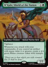 W'Kabi, Shield of the Nation (Extended Art), Commander: Marvel Super Heroes