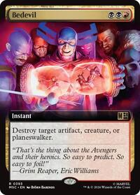 Bedevil (Extended Art), Commander: Marvel Super Heroes