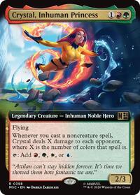 Crystal, Inhuman Princess (Extended Art), Commander: Marvel Super Heroes