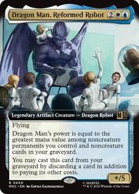 Dragon Man, Reformed Robot (Extended Art), Commander: Marvel Super Heroes