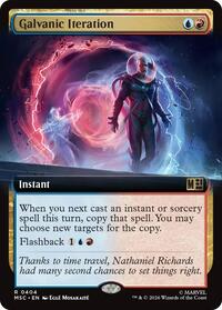 Galvanic Iteration (Extended Art), Commander: Marvel Super Heroes