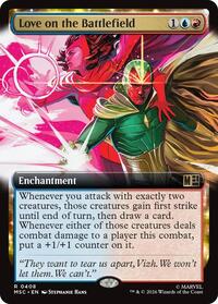Love on the Battlefield (Extended Art), Commander: Marvel Super Heroes