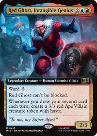 Red Ghost, Intangible Genius (Extended Art), Commander: Marvel Super Heroes
