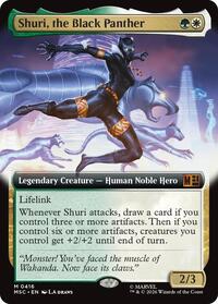 Shuri, the Black Panther (Extended Art), Commander: Marvel Super Heroes
