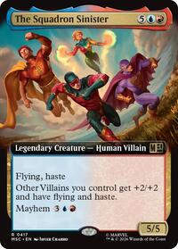 The Squadron Sinister (Extended Art), Commander: Marvel Super Heroes
