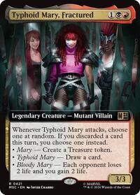 Typhoid Mary, Fractured (Extended Art), Commander: Marvel Super Heroes