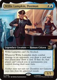 Willie Lumpkin, Postman (Extended Art), Commander: Marvel Super Heroes
