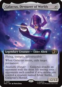Galactus, Devourer of Worlds (Extended Art), Commander: Marvel Super Heroes
