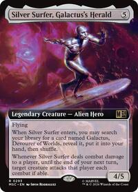Silver Surfer, Galactus's Herald (Extended Art), Commander: Marvel Super Heroes