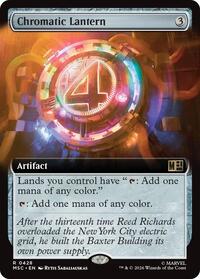 Chromatic Lantern (Extended Art), Commander: Marvel Super Heroes