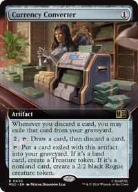 Currency Converter (Extended Art), Commander: Marvel Super Heroes