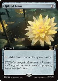 Gilded Lotus (Extended Art), Commander: Marvel Super Heroes
