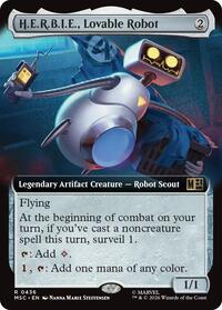 H.E.R.B.I.E., Lovable Robot (Extended Art), Commander: Marvel Super Heroes