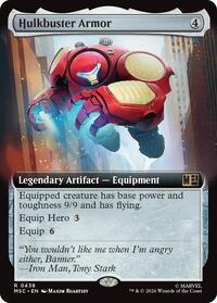 Hulkbuster Armor (Extended Art), Commander: Marvel Super Heroes