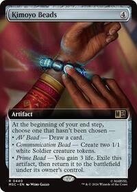 Kimoyo Beads (Extended Art), Commander: Marvel Super Heroes