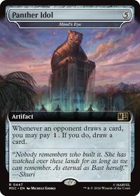 Panther Idol - Mind's Eye (Extended Art), Commander: Marvel Super Heroes