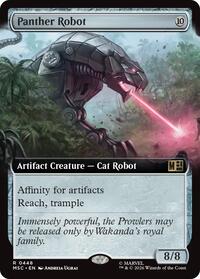 Panther Robot (Extended Art), Commander: Marvel Super Heroes