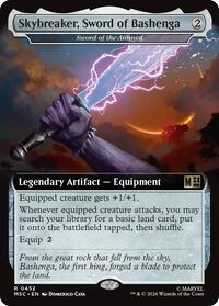 Skybreaker, Sword of Bashenga - Sword of the Animist (Extended Art), Commander: Marvel Super Heroes