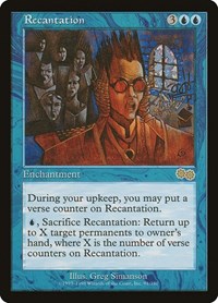 Recantation, Urza's Saga