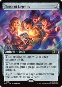 Tome of Legends (Extended Art), Commander: Marvel Super Heroes