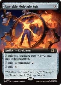 Unstable Molecule Suit (Extended Art), Commander: Marvel Super Heroes