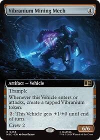 Vibranium Mining Mech (Extended Art), Commander: Marvel Super Heroes