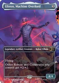 Ultron, Machine Overlord (Borderless), Commander: Marvel Super Heroes