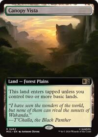 Canopy Vista (Extended Art), Commander: Marvel Super Heroes
