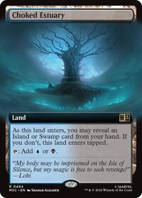 Choked Estuary (Extended Art), Commander: Marvel Super Heroes