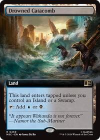 Drowned Catacomb (Extended Art), Commander: Marvel Super Heroes