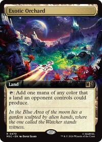 Exotic Orchard (Extended Art), Commander: Marvel Super Heroes