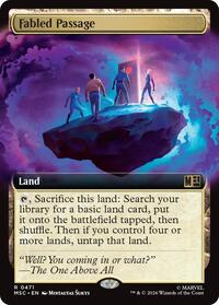 Fabled Passage (Extended Art), Commander: Marvel Super Heroes
