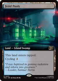 Fetid Pools (Extended Art), Commander: Marvel Super Heroes