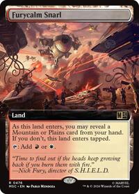 Furycalm Snarl (Extended Art), Commander: Marvel Super Heroes