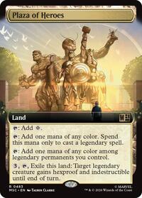 Plaza of Heroes (Extended Art), Commander: Marvel Super Heroes