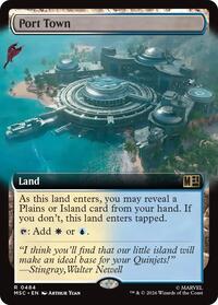 Port Town (Extended Art), Commander: Marvel Super Heroes