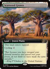 Scattered Groves (Extended Art), Commander: Marvel Super Heroes