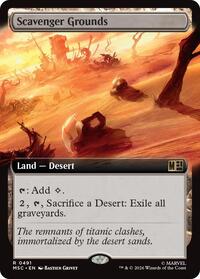 Scavenger Grounds (Extended Art), Commander: Marvel Super Heroes