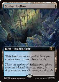 Sunken Hollow (Extended Art), Commander: Marvel Super Heroes