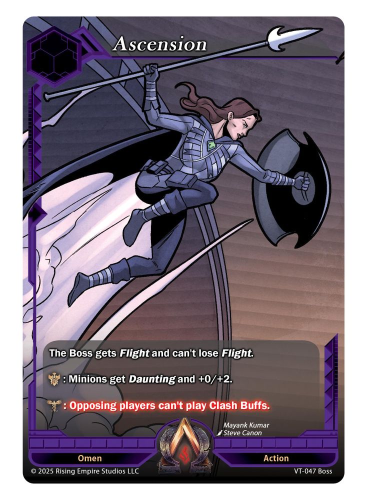 Ascension, Standard, front