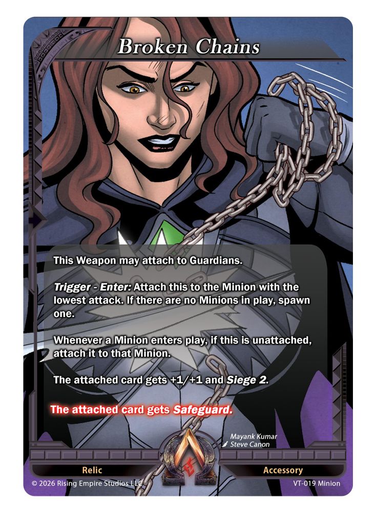 Broken Chains, Standard, front