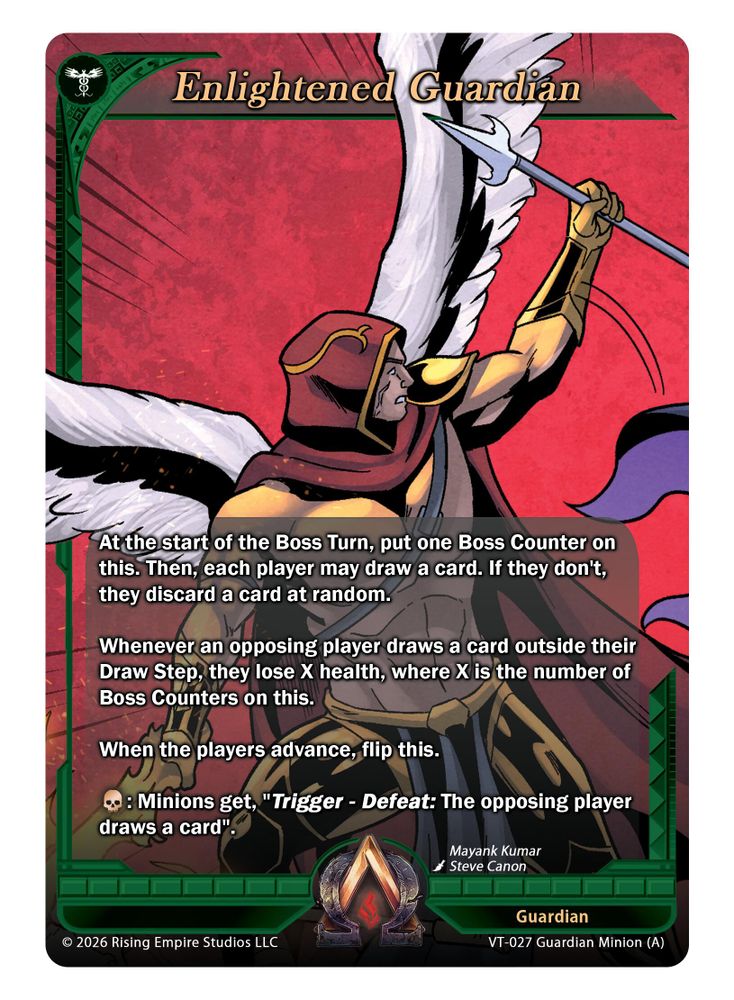 Enlightened Guardian (A), Standard, front