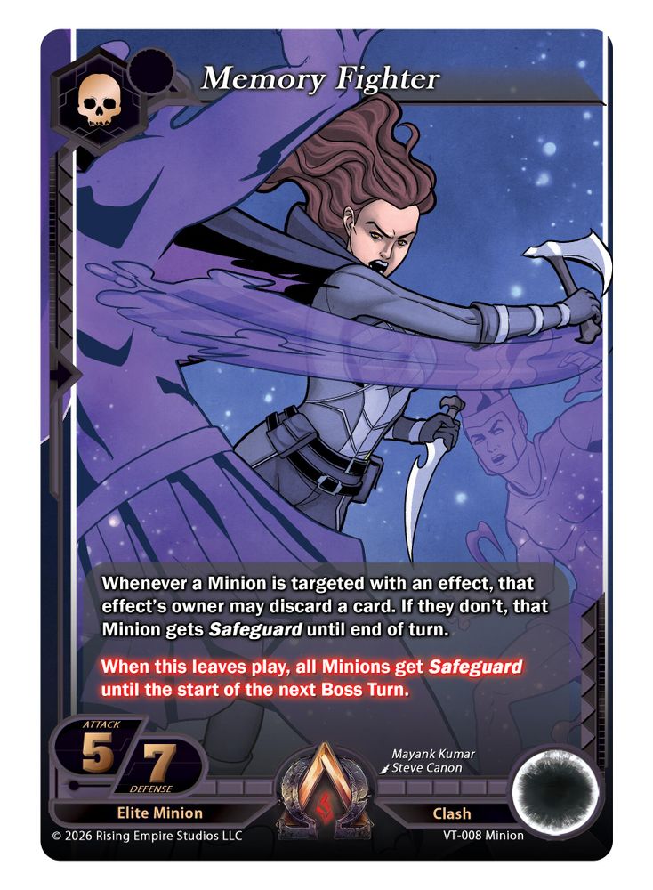 Memory Fighter, Standard, front