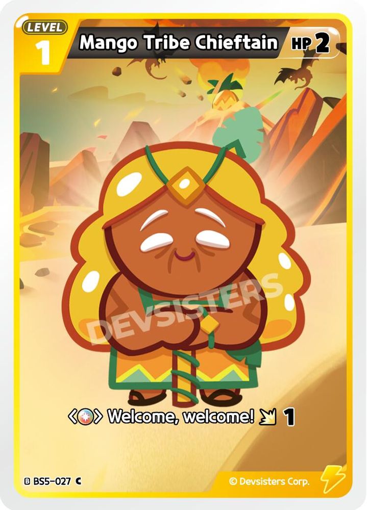 Mango Tribe Chieftain, Standard, front